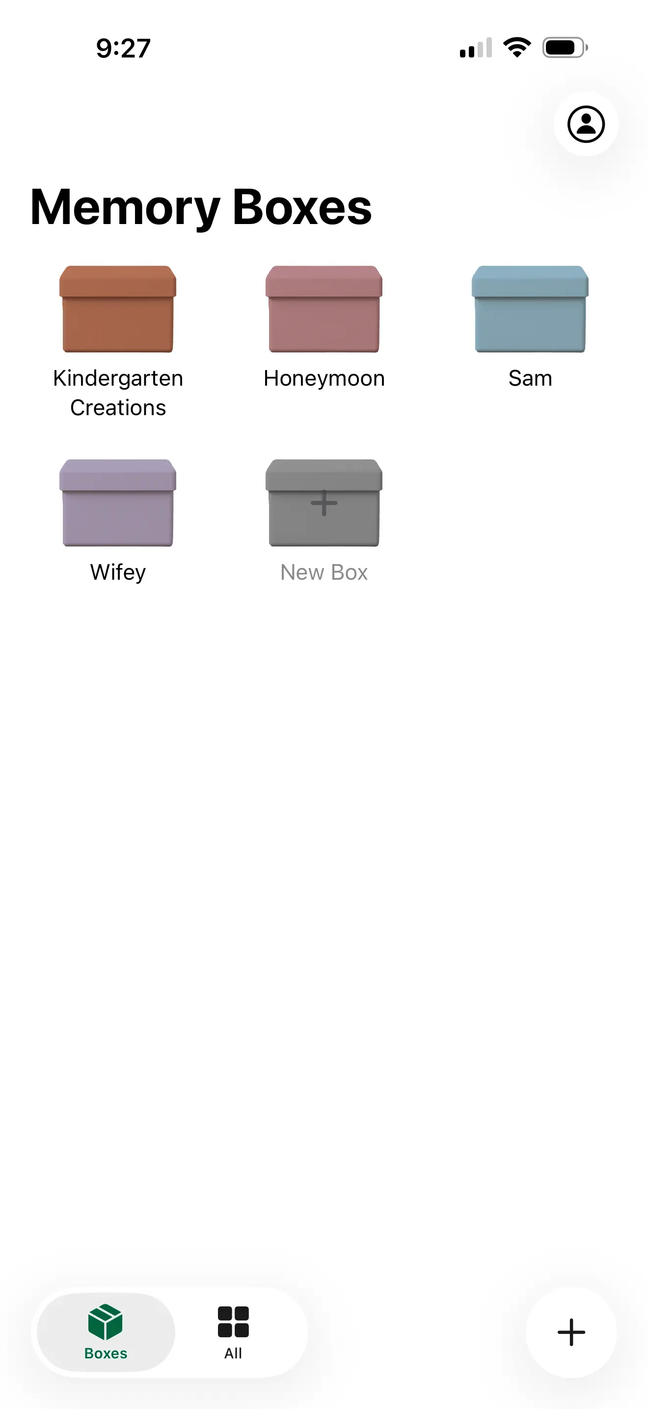 Memory Boxes
